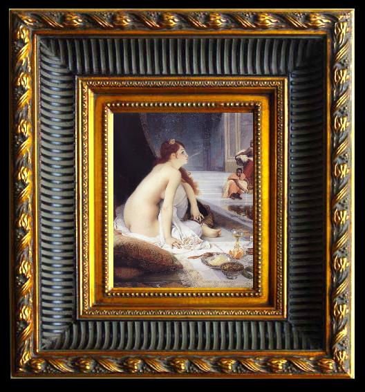 framed  Jean Lecomte Du Nouy White Slave, Ta024-2